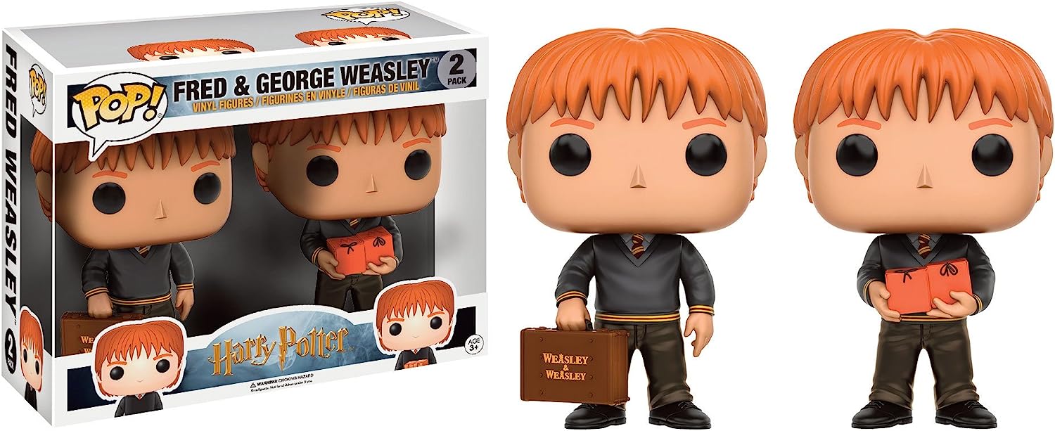 Fred and george weasley sales pop vinyl