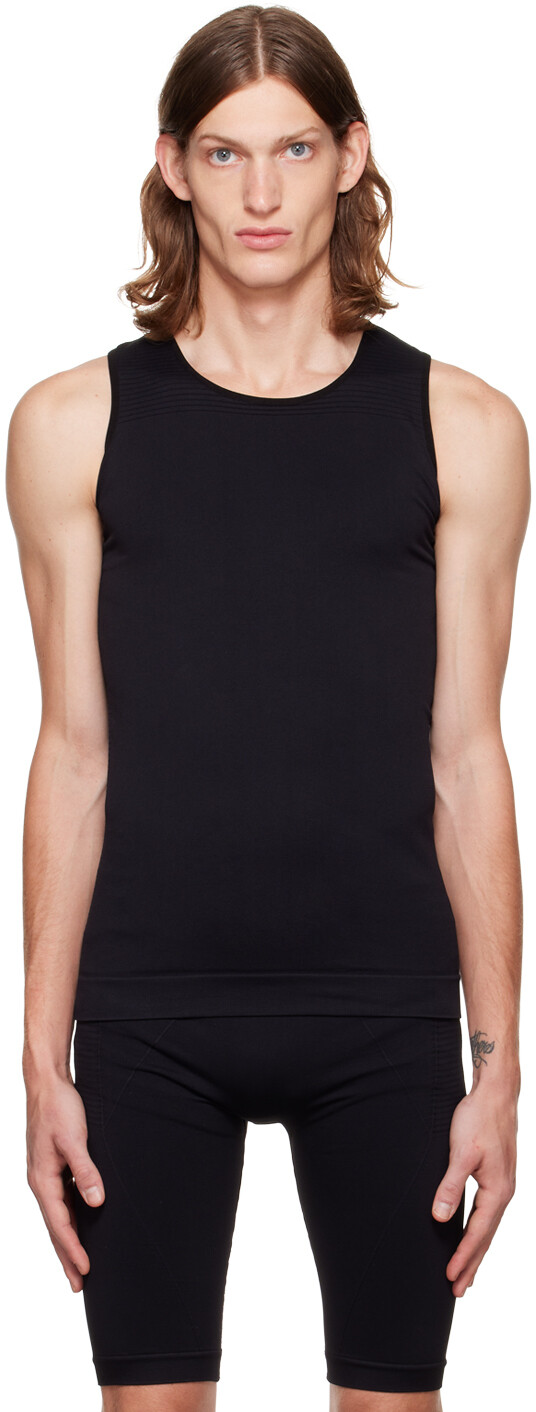 

Черная майка в рубчик Rick Owens