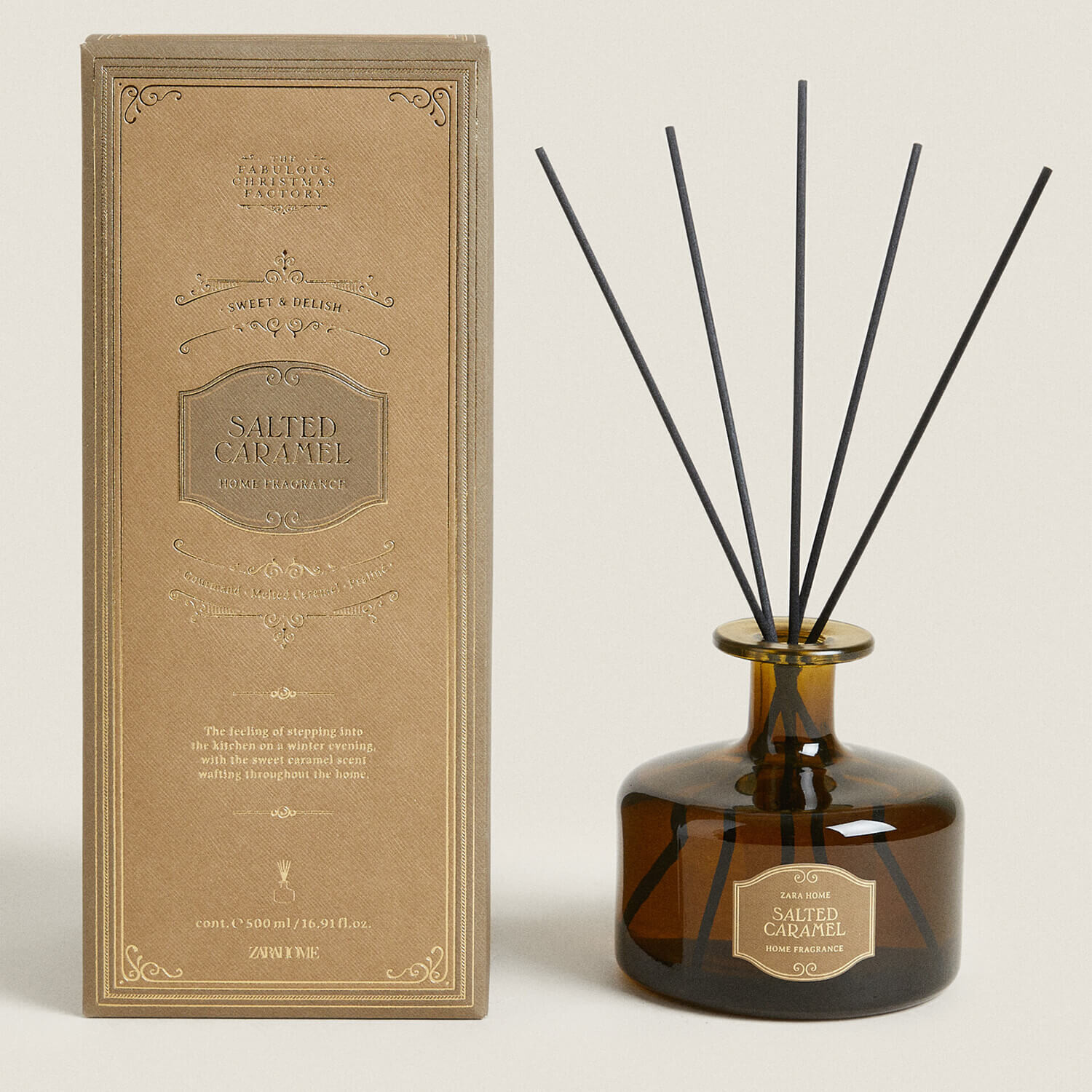 

Ароматический диффузор Zara Home Salted Caramel, 500 мл