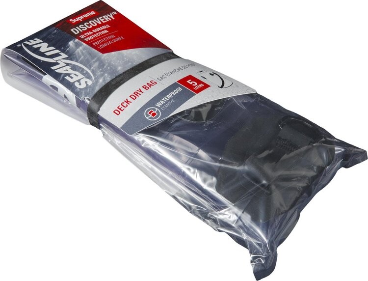 

Сумка Supreme Sealline Discovery Dry Bag - 5L Clear, красный