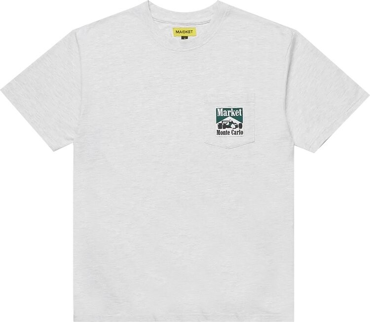 

Футболка Market Racing Logo T-Shirt 'Ash', серый