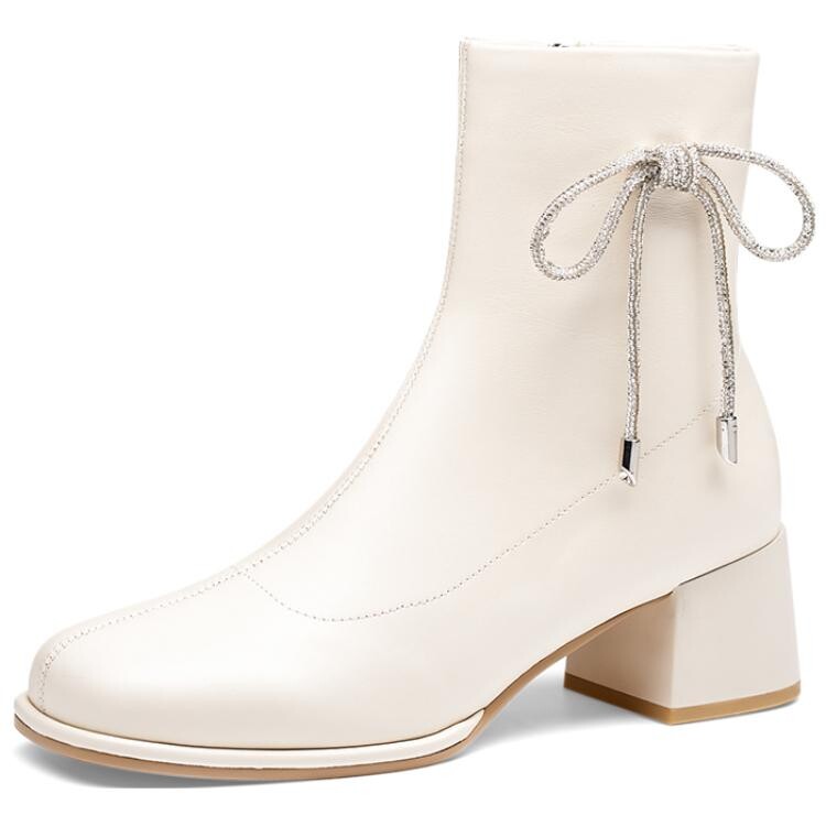 

Ботильоны женские Kiss Kitty, цвет Off-white sheep leather