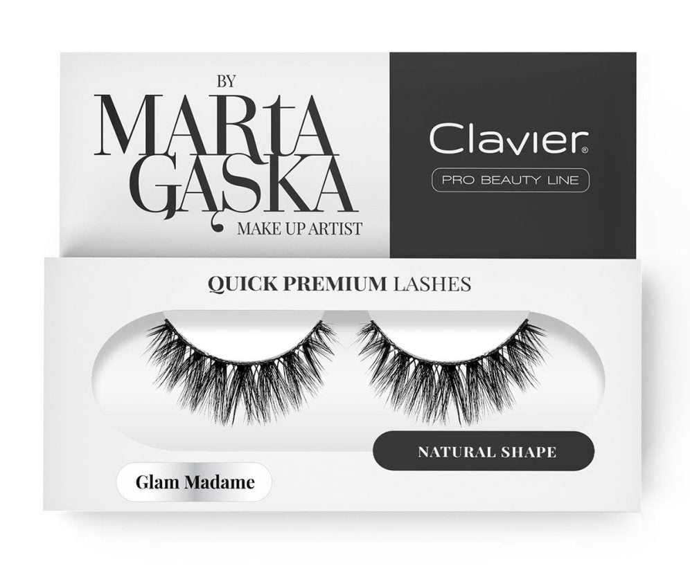 цена Clavier Накладные ресницы Quick Premium Lashes Glam Madame 829