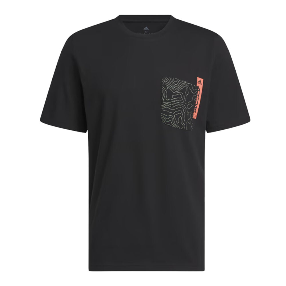 

Футболка Adidas City Escape Graphic Pocket, черный