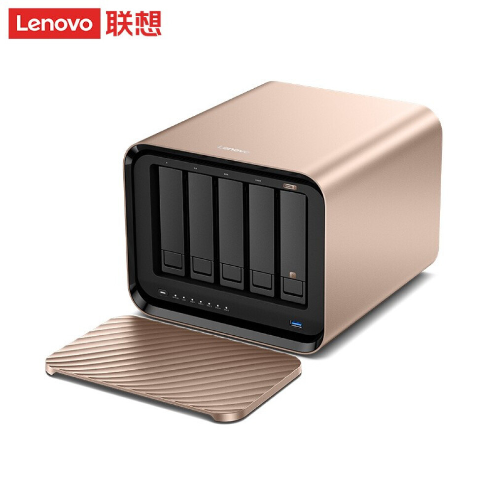 Сетевое хранилище Lenovo Personal Cloud X1 5-дисковый, золотой/черный сетевое хранилище wd my cloud home wdbvxc0020hwt eesn