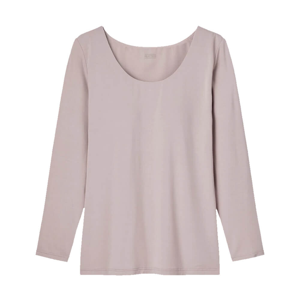 

Термобельё Uniqlo Heattech Scoop Neck Thermal, бежевый