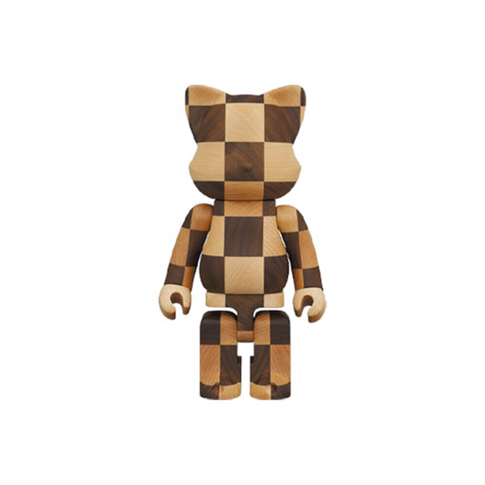 Фигурка Bearbrick NY@BRICK Karimoku CHESS 400%, коричневый