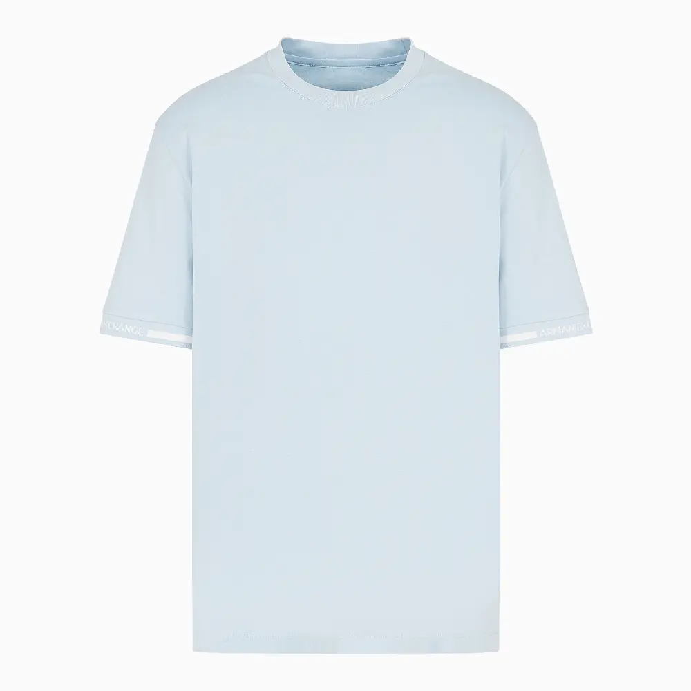 

Футболка Armani Exchange Regular Fit, голубой, Синий