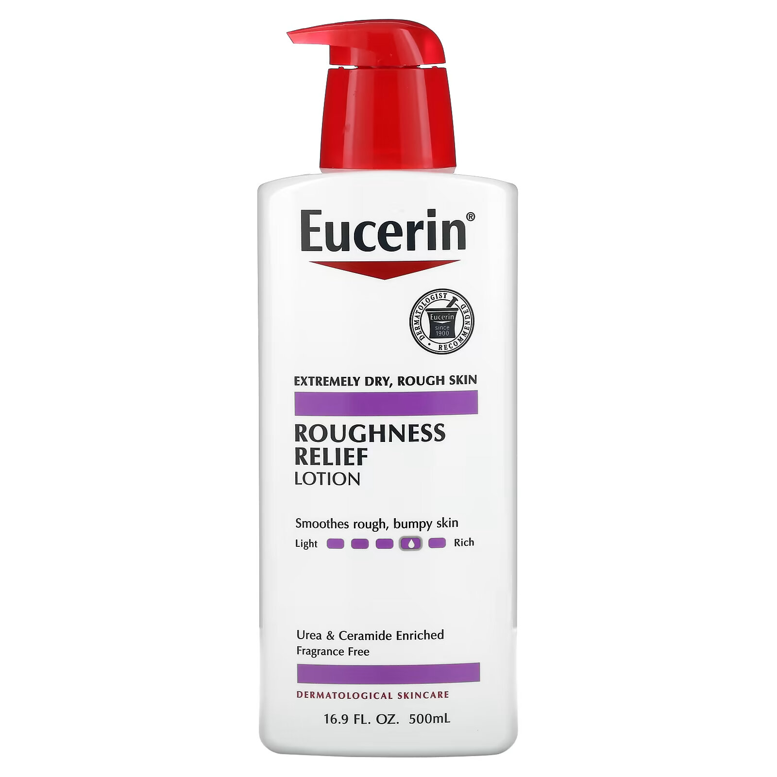 

Eucerin, лосьон для смягчения шершавой кожи, без отдушек, 500 мл (16,9 жидк. унций)