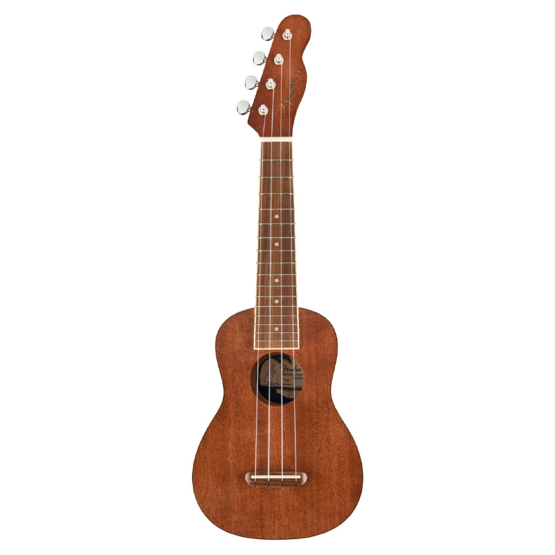 Укулеле Fender Seaside Soprano Uke Pack Нат укулеле luna uke ex mb exotic ukulele