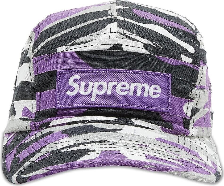 

Кепка Supreme Layered Camo Camp, фиолетовый
