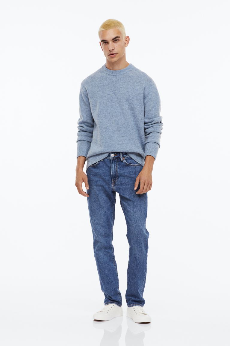 цена Обычные джинсы H&M, темно-синий