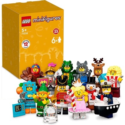 

Минифигурки Lego 71036 Minifigures Series 23 - 6 Pack Limited Edition 2022