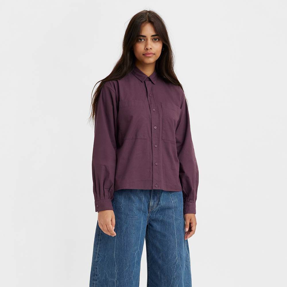 

Блузка женская Levi's, фиолетовый