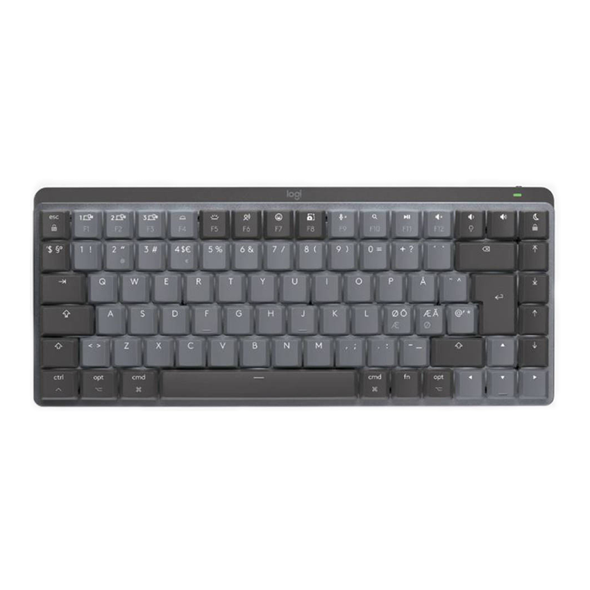 Клавиатура механическая беспроводная Logitech MX Mechanical Mini, International English раскладка, графит - фото