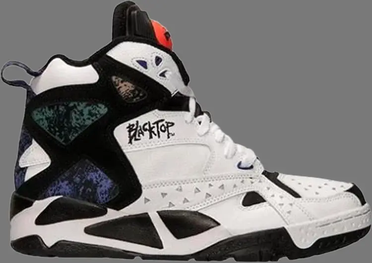 

Кроссовки blacktop battleground 'white' Reebok, белый