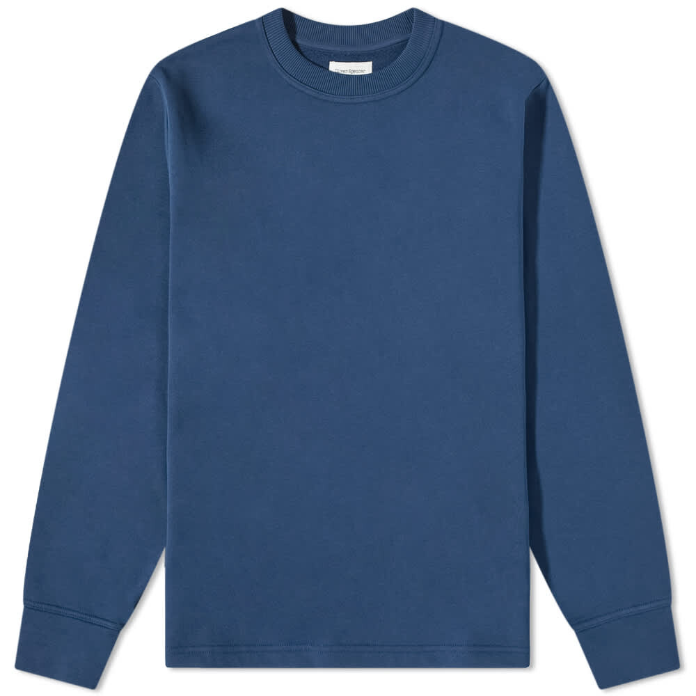 

Толстовка Oliver Spencer Coran Crew Sweat, Синий