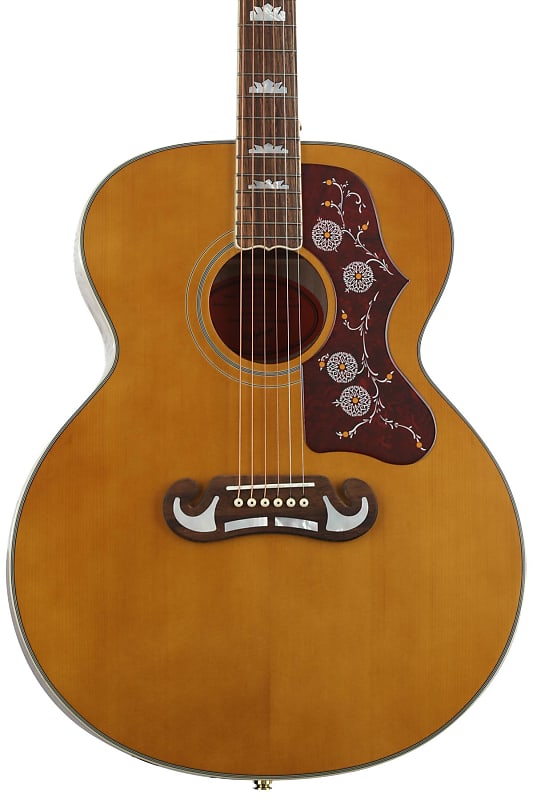 Акустическая гитара Epiphone J-200 - Aged Natural Antique Gloss IGMTJ200ANAGH1