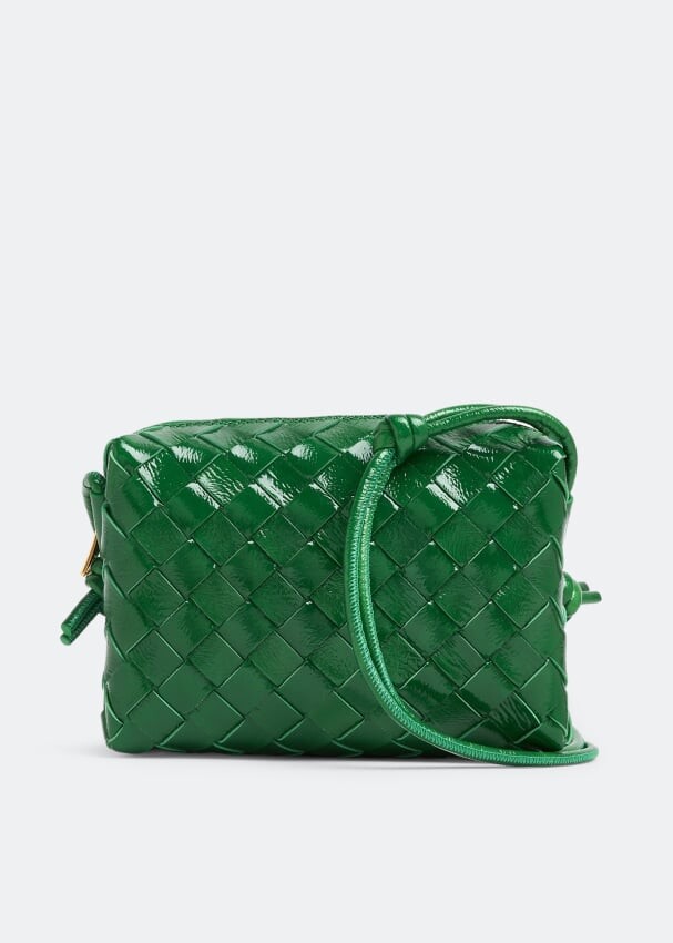 

Сумка кросс-боди BOTTEGA VENETA Mini Loop camera bag, зеленый