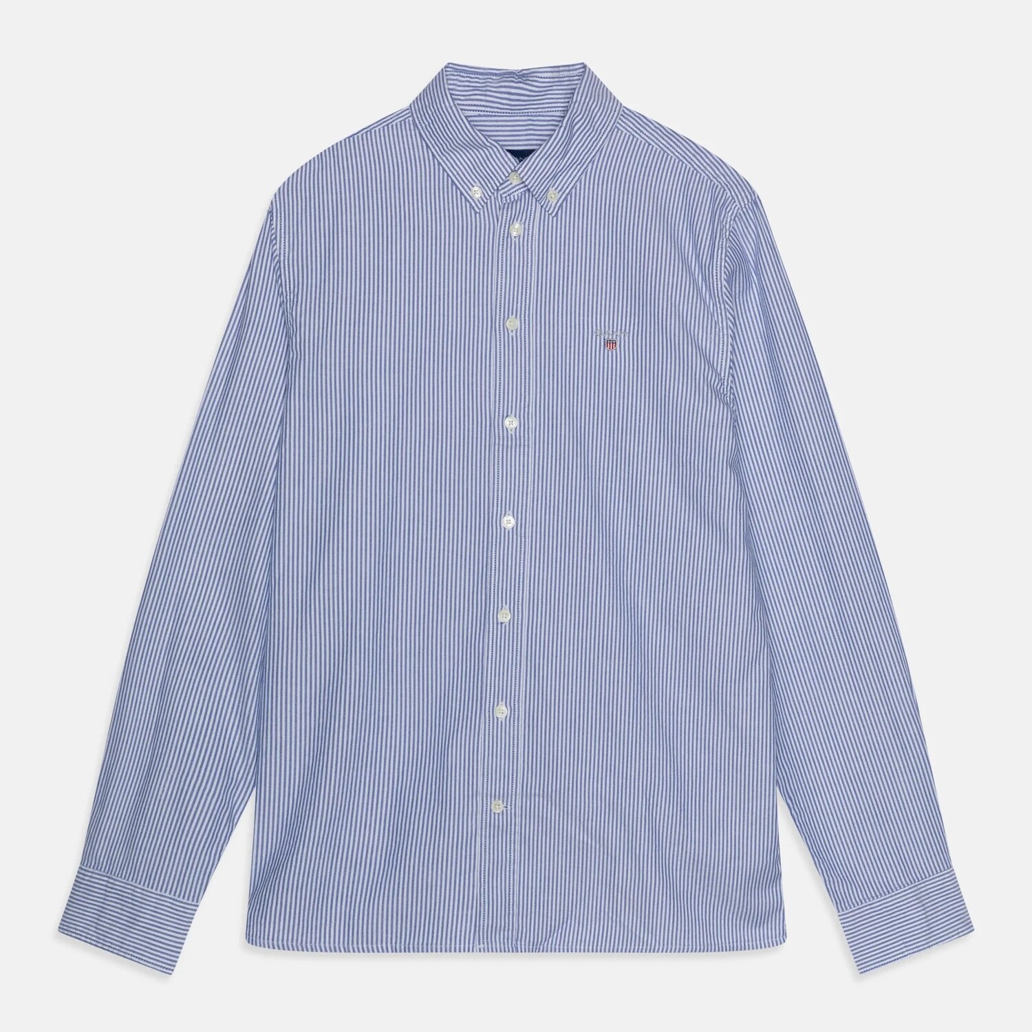 

Рубашка Gant Oxford Stripe, синий