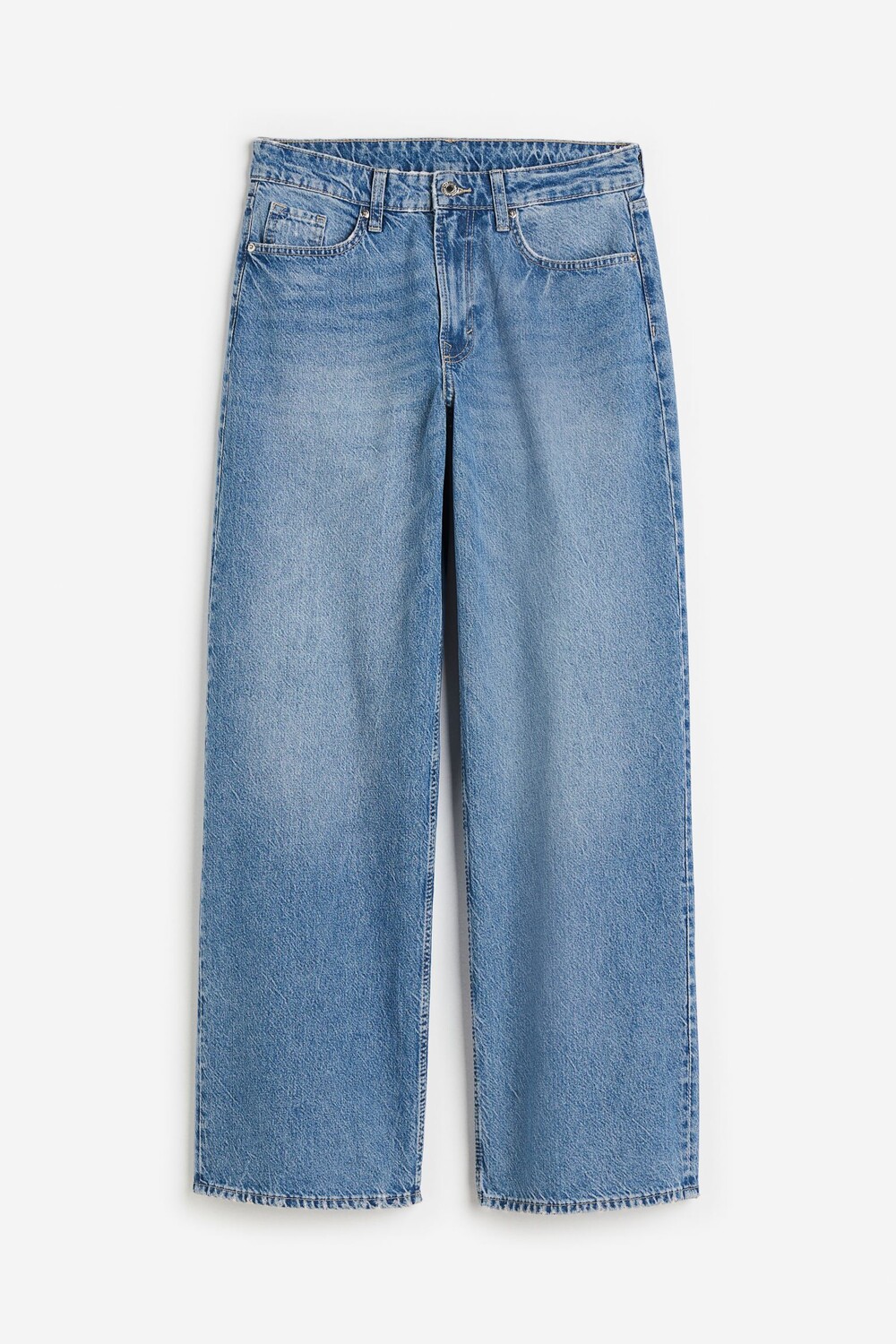 

Джинсы H&M Baggy Regular, синий