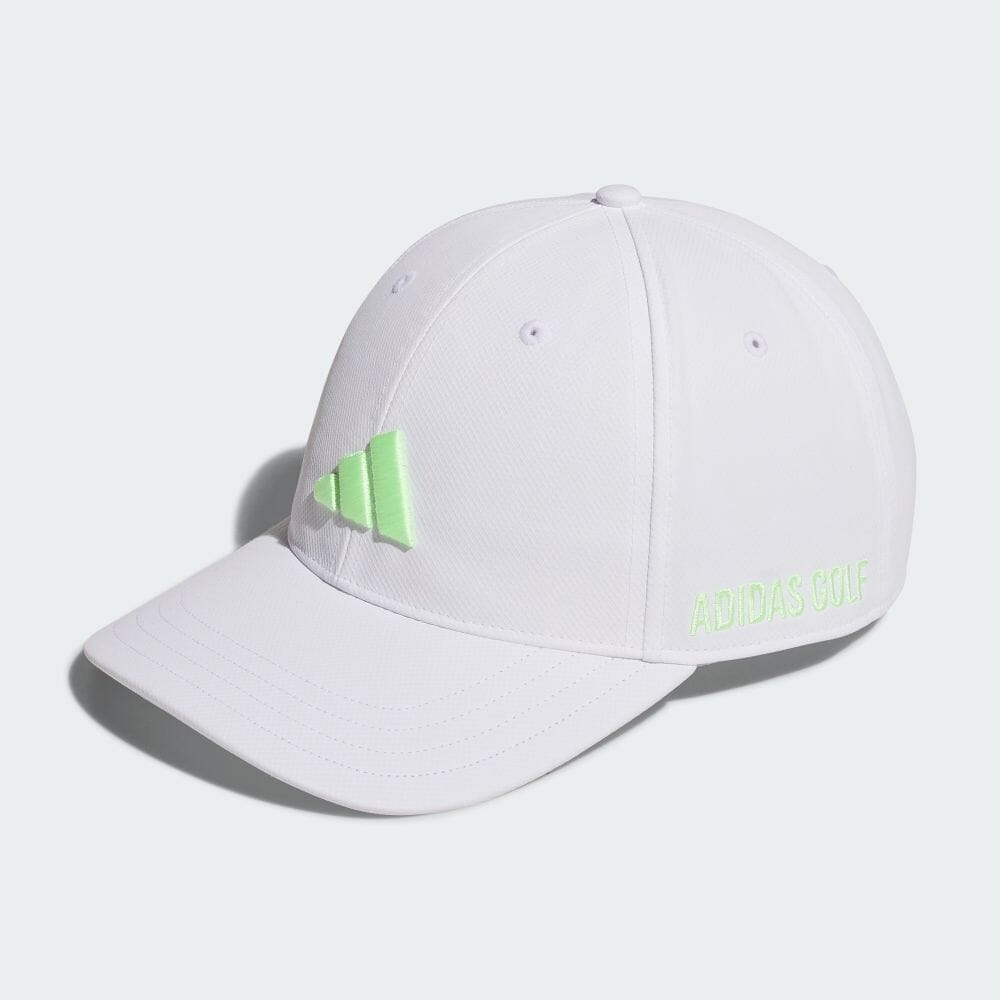 Бейсболка Adidas Side Logo, белый/зеленый