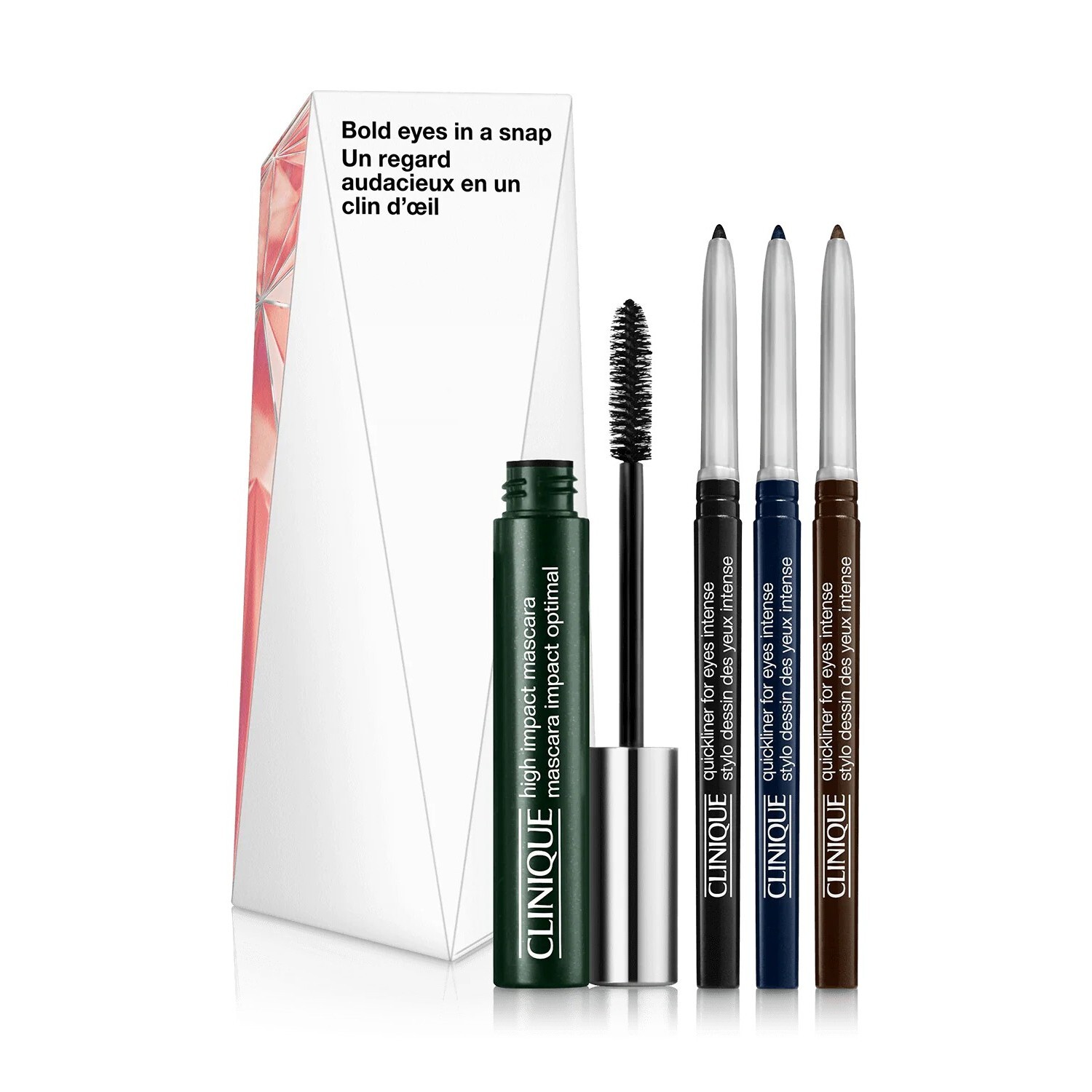 

Набор Clinique Bold Eyes in a Snap Eye Makeup, 4 предмета