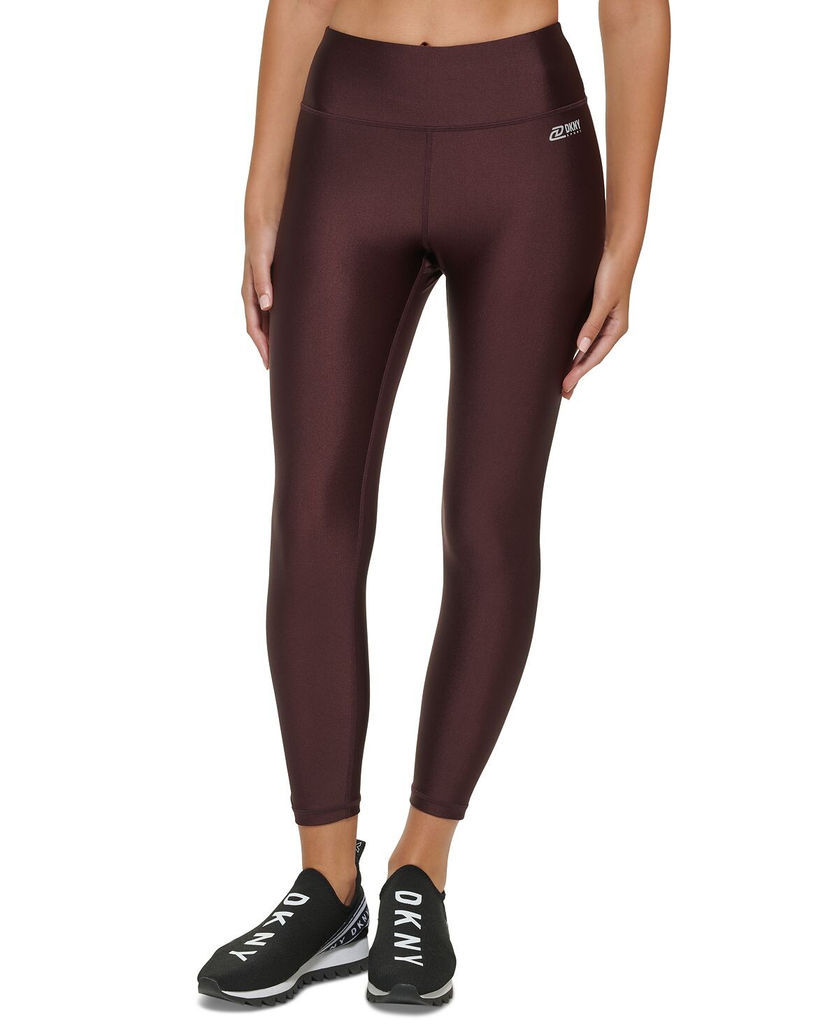 

Блестящие леггинсы 7/8 DKNY