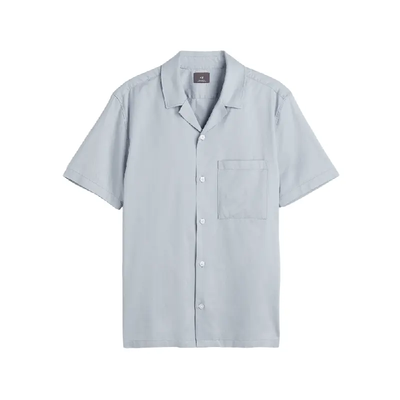 

Рубашка H&M Regular Fit Resort, голубой