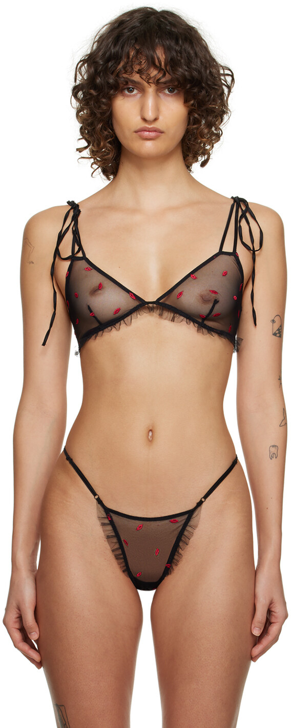 

Черный бюстгальтер Bisou Kiki de Montparnasse