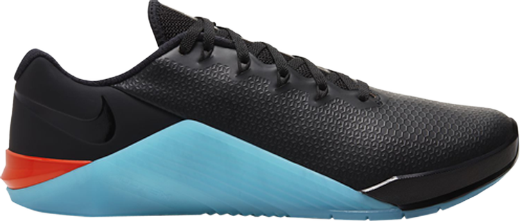 Кроссовки Nike Metcon 5 AMP 'Black Oracle Aqua', синий - фото