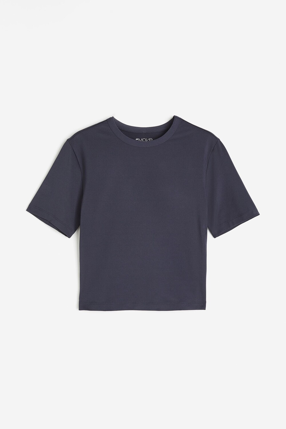 

Топ короткий H&M Dry Move Sports, темно-синий