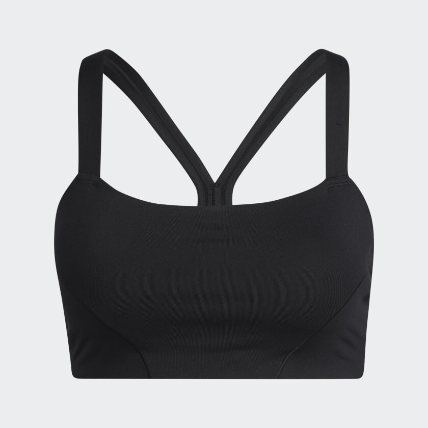 

Топ adidas Light-Support Yoga Bra, Black, Черный