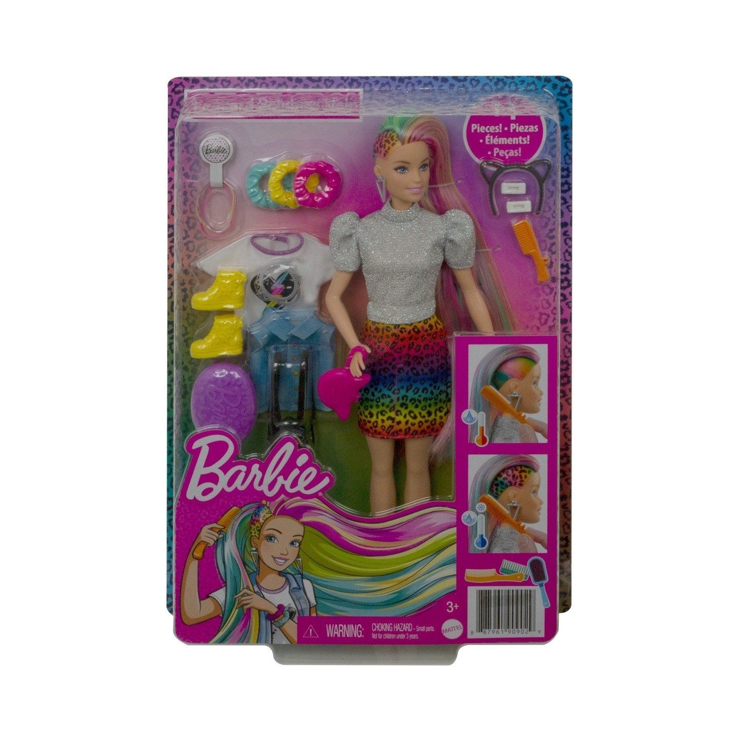 Игровой набор для плавания с куклой Barbie набор с куклой barbie со щенками ghv92