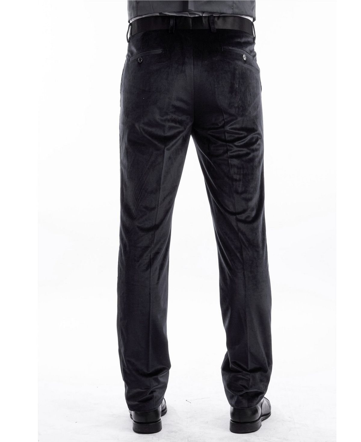 Мужские классические брюки скинни modern fit из бархата под смокинг BryanMichaels, черный – заказать по доступной цене из-за рубежа в «CDEK.Shopping»