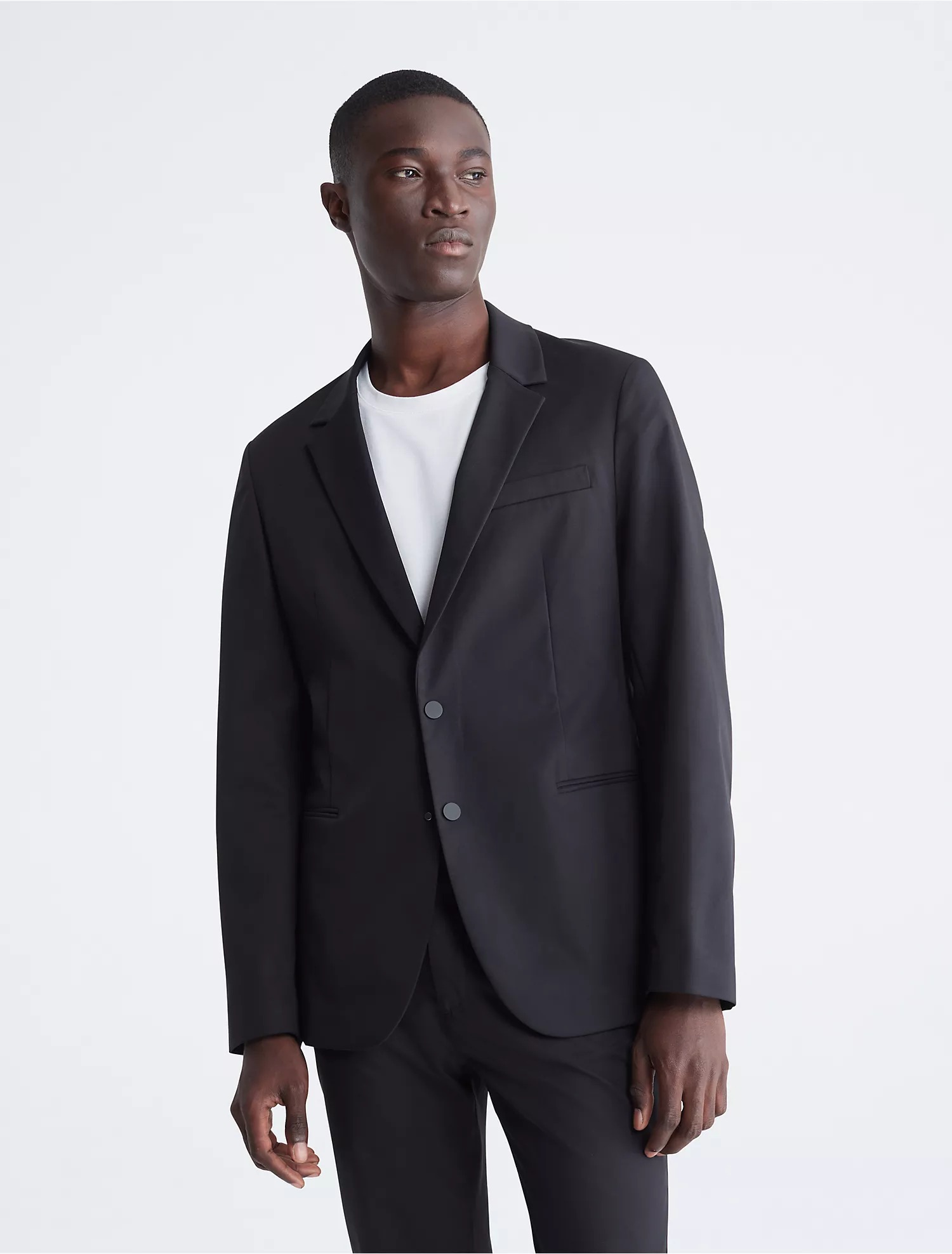 Пиджак Calvin Klein Athletic Slim, черный