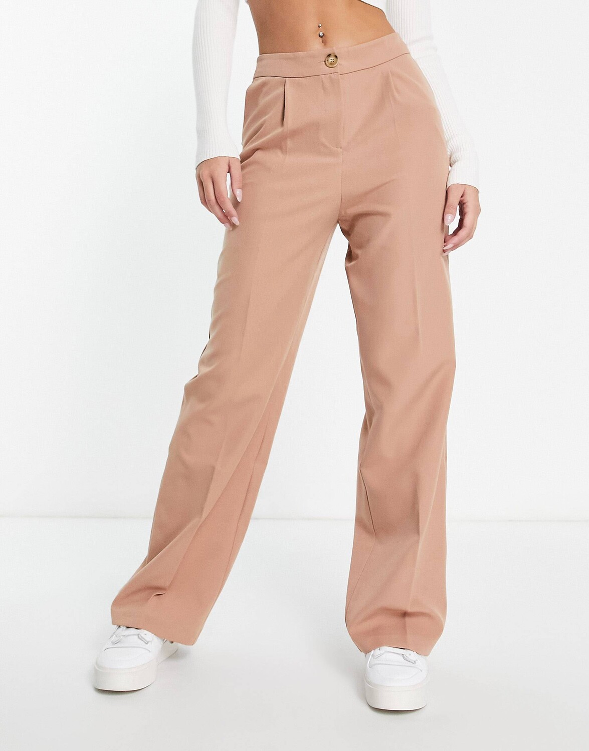 

Брюки цвета мокко для папы Miss Selfridge, Коричневый