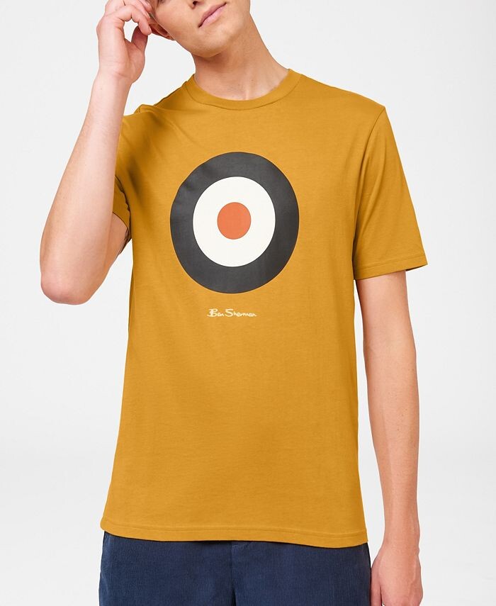 

Мужская футболка с рисунком Signature Target Ben Sherman, желтый