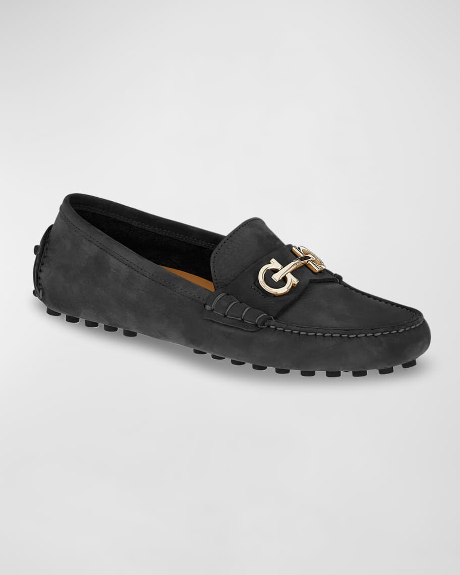 

Мокасины Odilia из телячьей кожи с битой отверткой Ferragamo