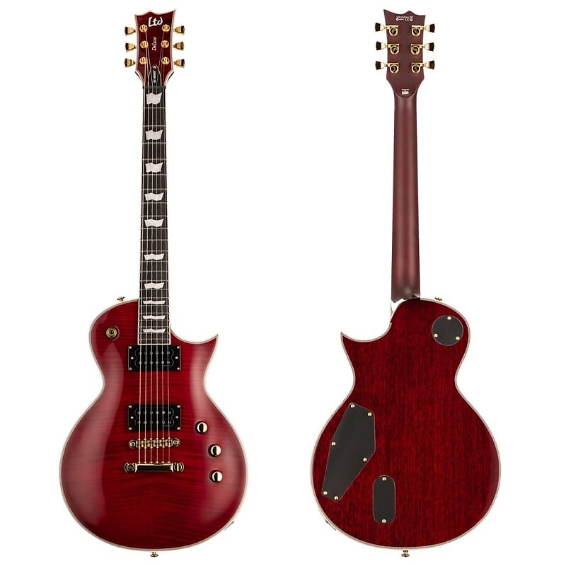 

Электрогитара ESP LTD EC-1000T CTM Traditional Thickness Electric Guitar - See Thru Black Cherry
