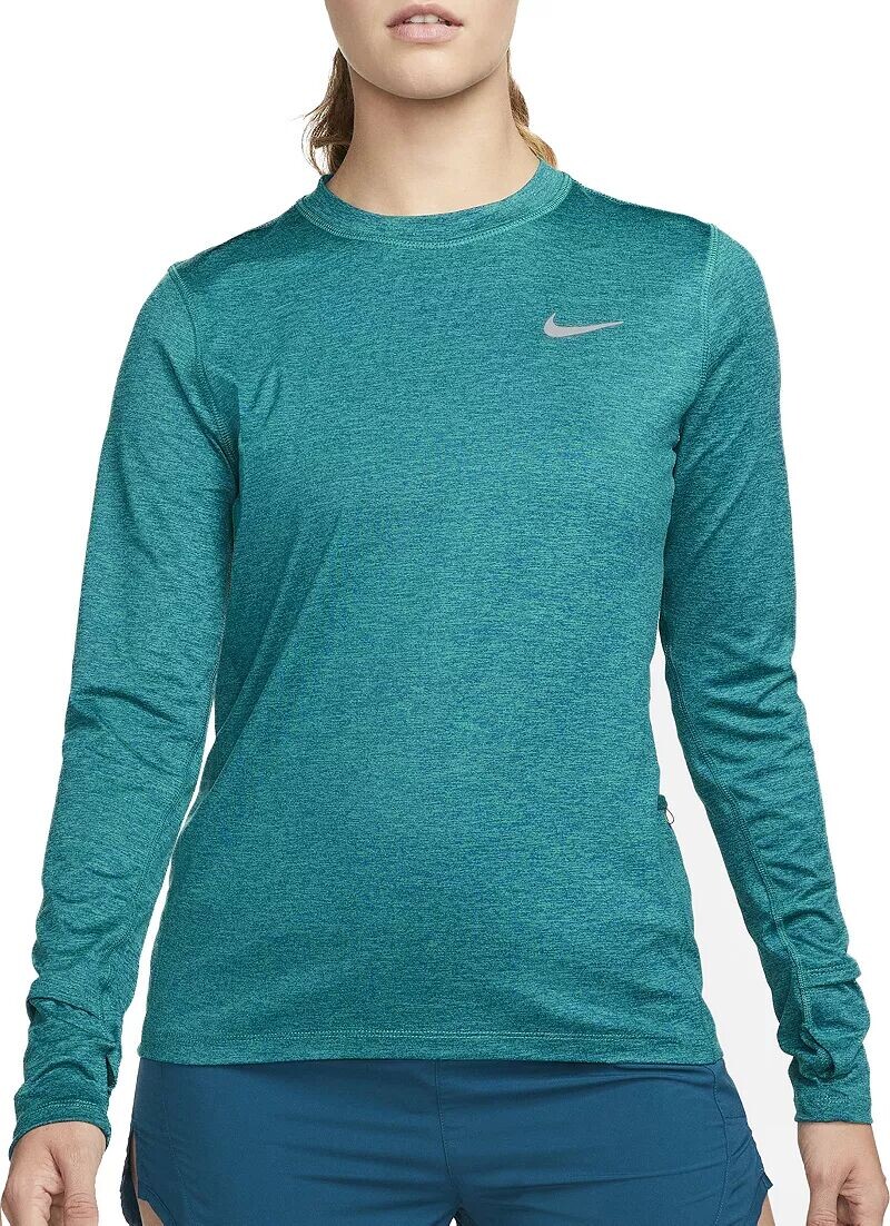 

Женский пуловер с круглым вырезом Nike Element Running, рубашка с длинными рукавами