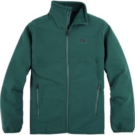 Флисовая куртка Vigor Plus мужская Outdoor Research, цвет Treeline