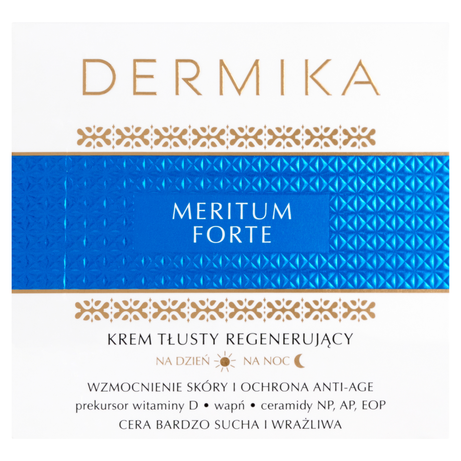 Жирный крем для лица Dermika Meritum Forte, 50 мл фотографии