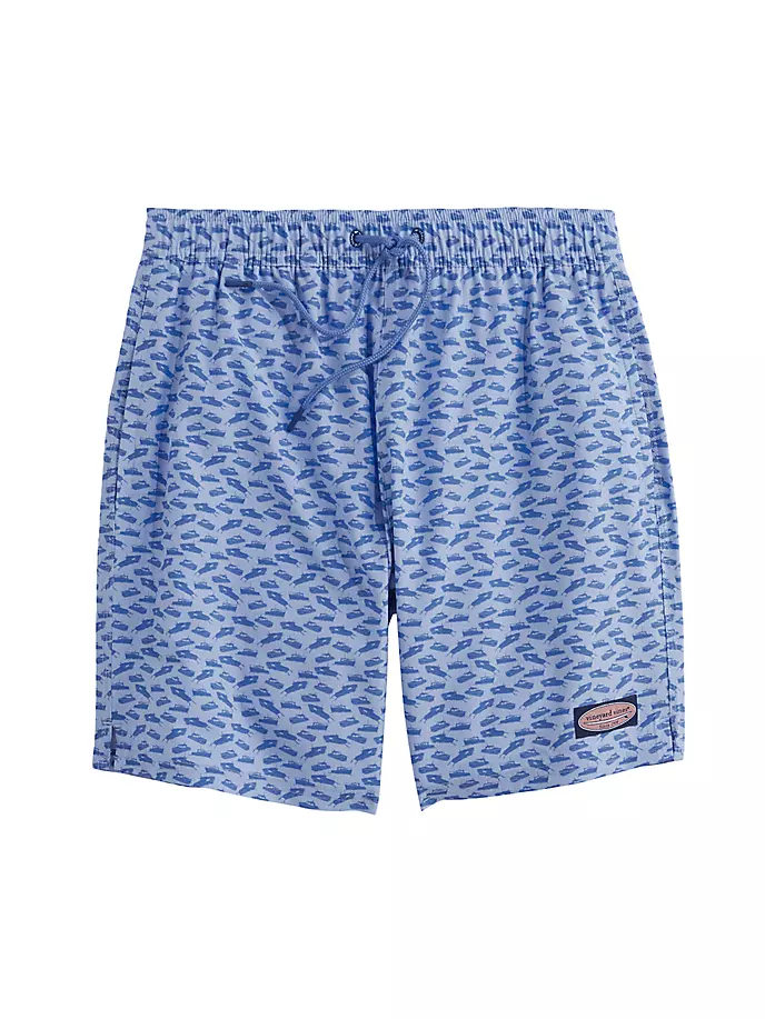 

7-дюймовые плавки с принтом Vineyard Vines, цвет picnic boat ocean breeze