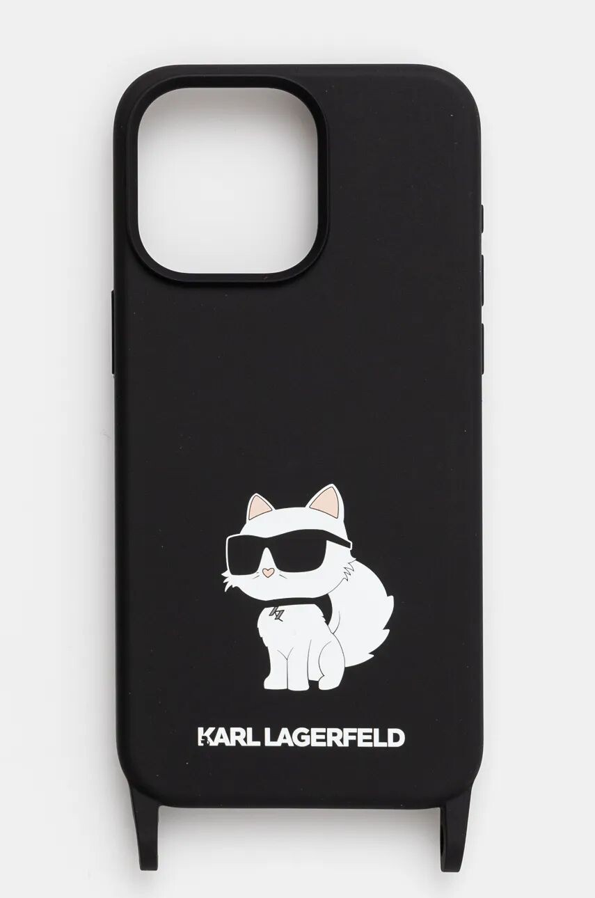 

Чехол для телефона Karl Lagerfeld iPhone 15 Pro Max 6,7", черный