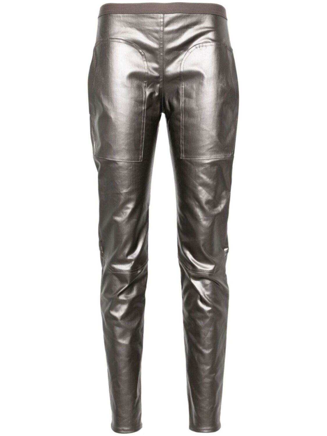 

Rick Owens узкие брюки, серебристый