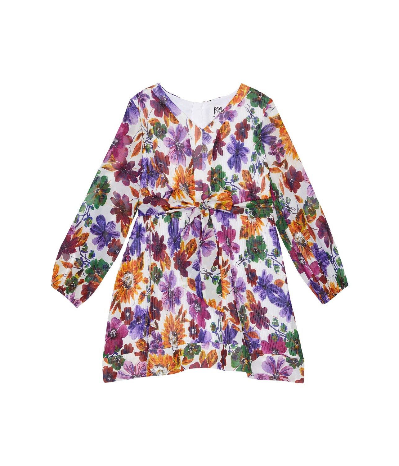 

Платье MILLY MINIS, Liv Wildflower Garden Pleated Dress