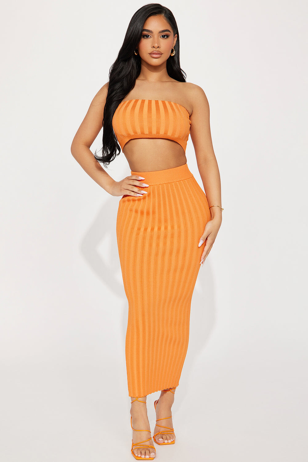 

Юбка Fashion Nova IST5258, оранжевый