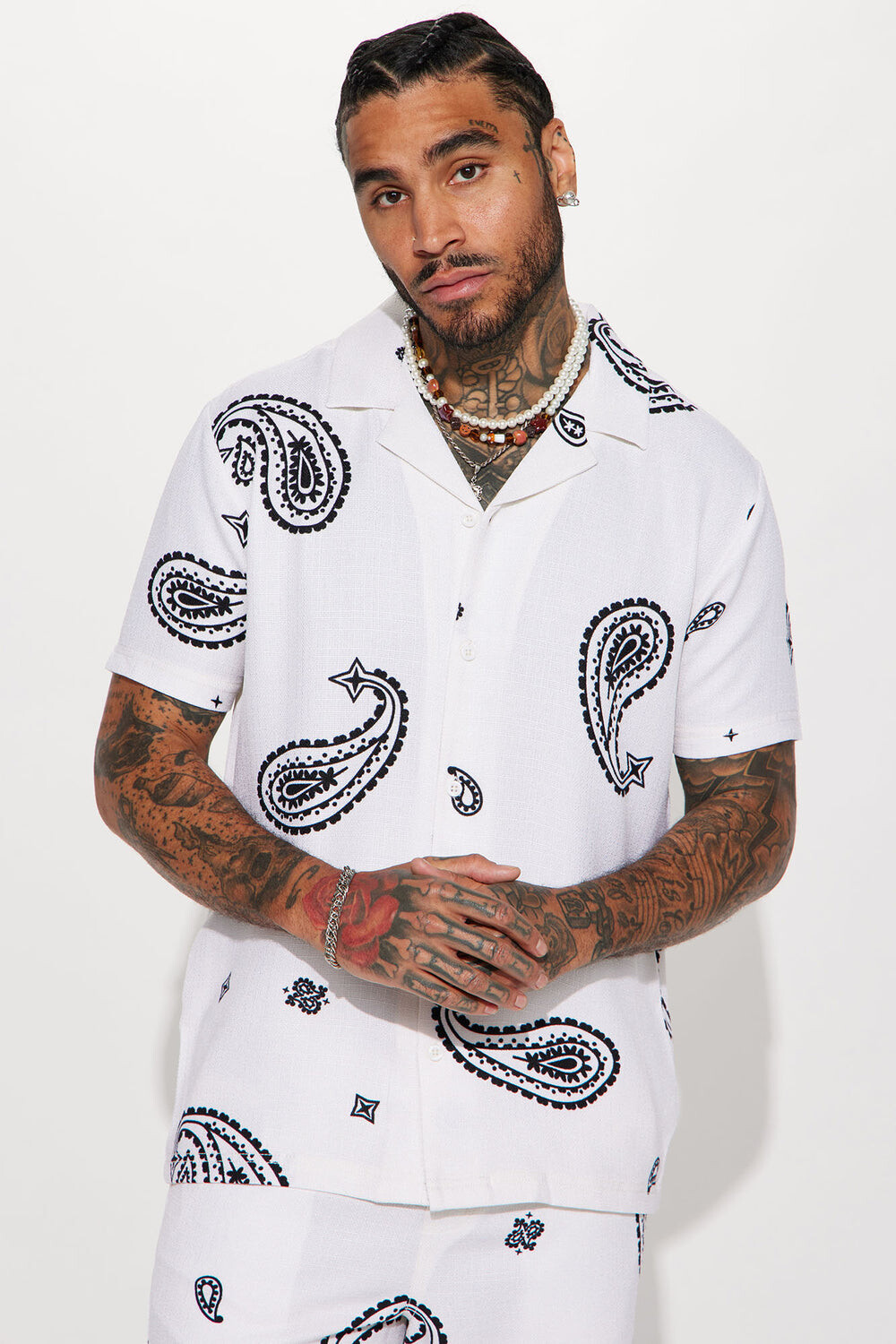 

Рубашка Fashion Nova D2420X3781, слоновая кость