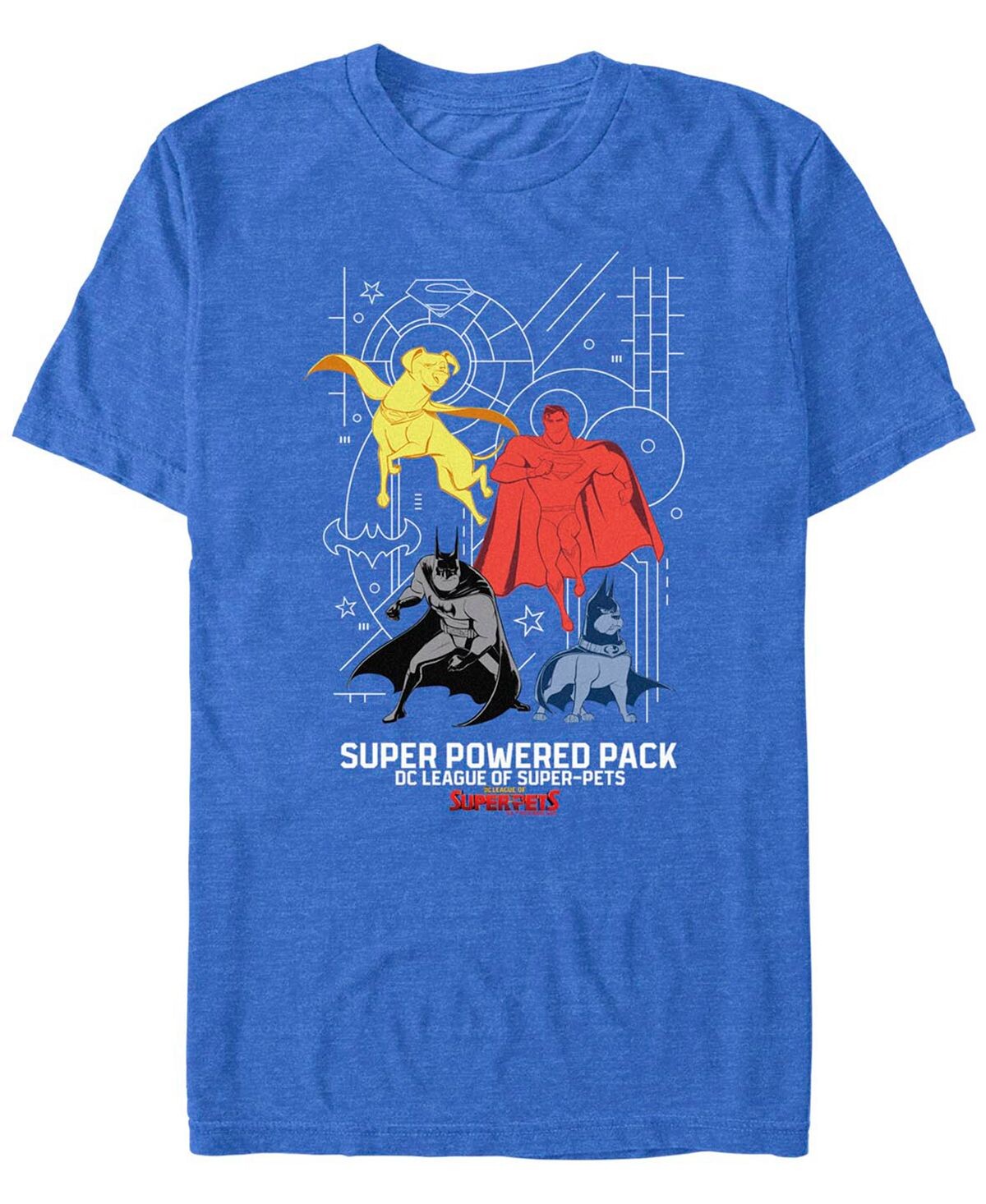 

Мужская футболка с коротким рукавом super pets power pack Fifth Sun, мульти